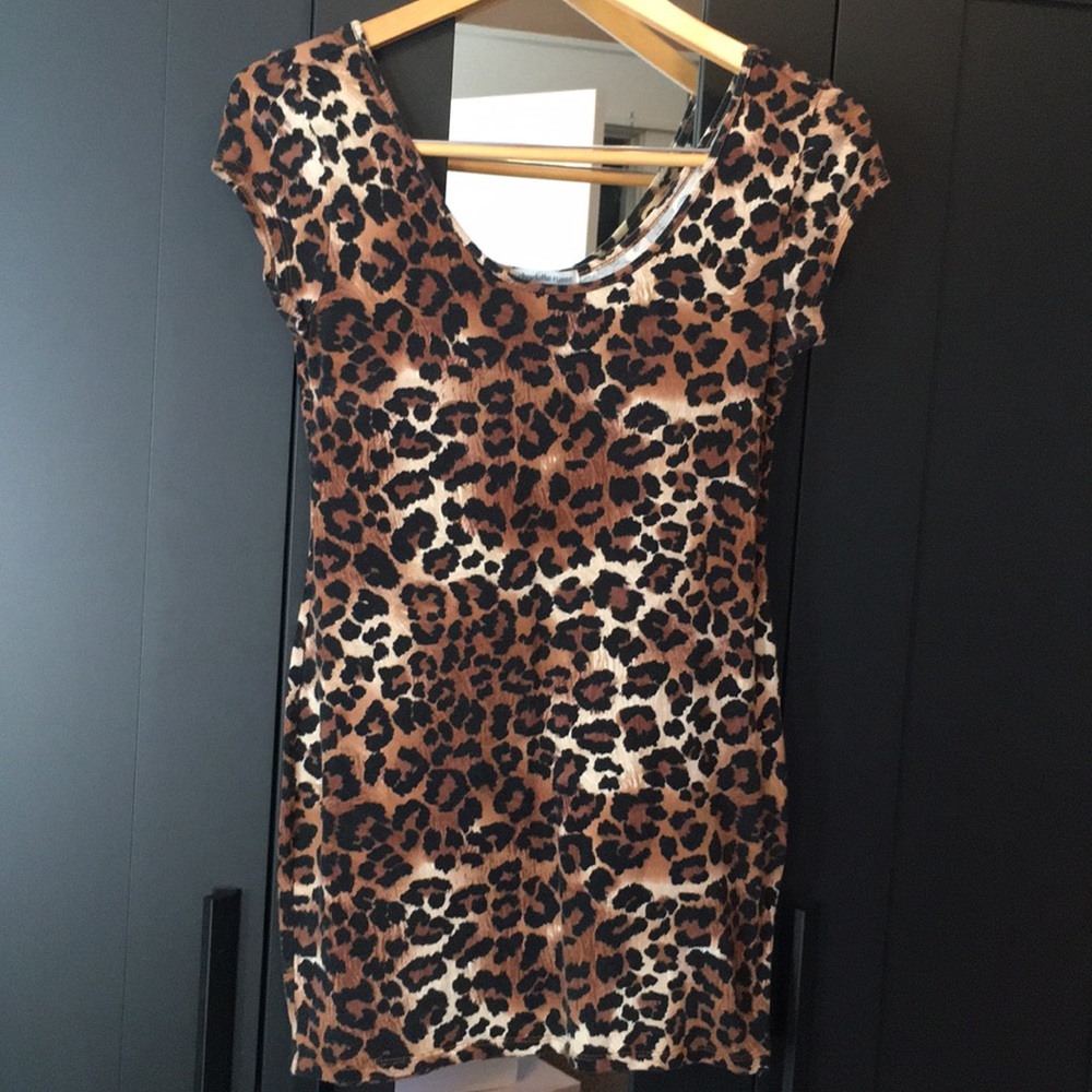 Charlotte Russe Leopard Print Dress